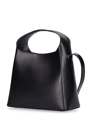 Δερμάτινη τσάντα Aesther Ekme μαύρο