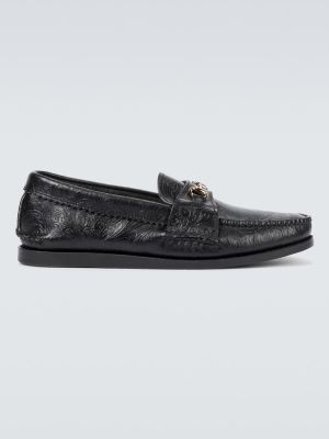Pantofi loafer din piele Yuketen negru