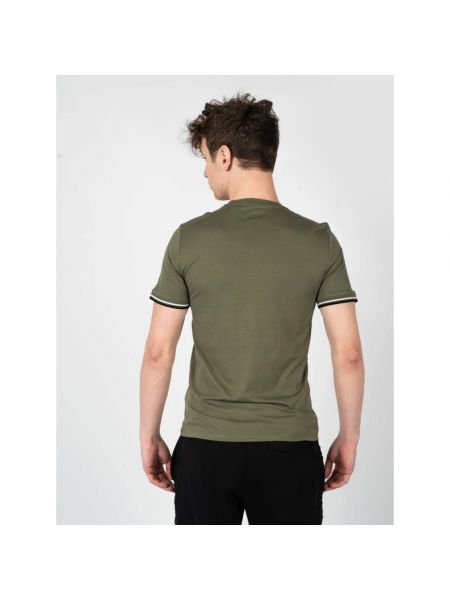T-shirt mit rundem ausschnitt Guess grün