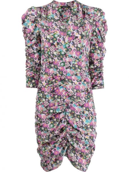 Floral montert dress Isabel Marant rosa