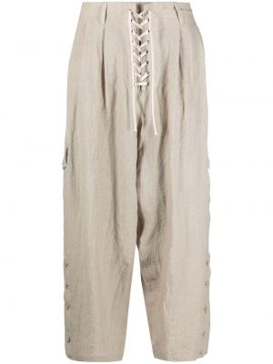 Pantalones con cordones Yohji Yamamoto