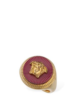 Pierścionek Versace złoty