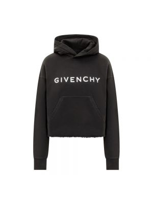 Hoodie mit print Givenchy schwarz