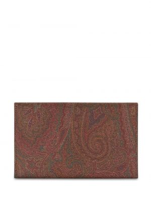 Haftowana kopertówka z wzorem paisley Etro