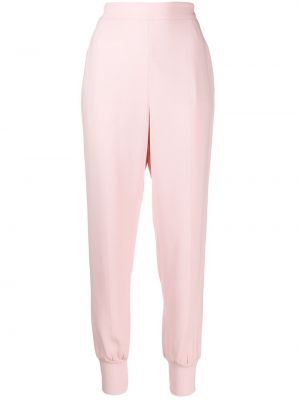 Αθλητικό παντελόνι σε φαρδιά γραμμή Stella Mccartney ροζ