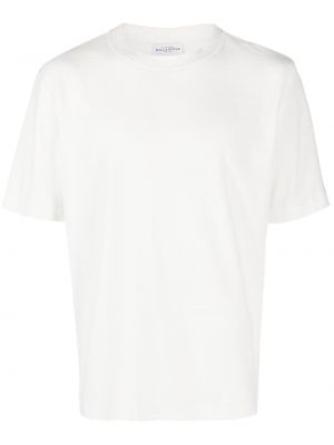 Памучна тениска Ballantyne бяло