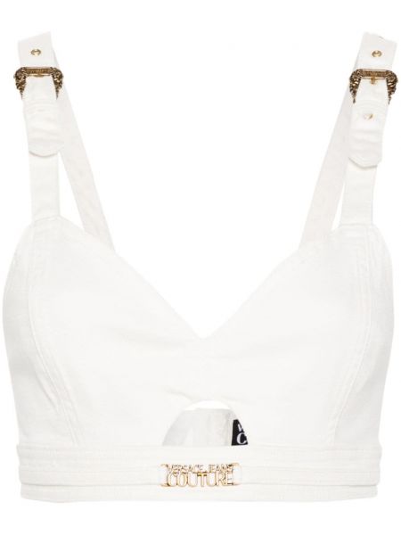 Bralette Versace Jeans Couture balts