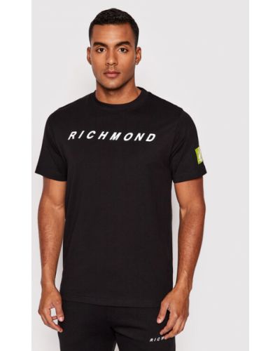 John Richmond Póló UMA22014TS Fekete Regular Fit