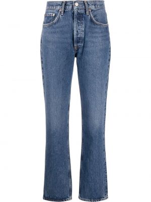 Straight jeans Agolde blå