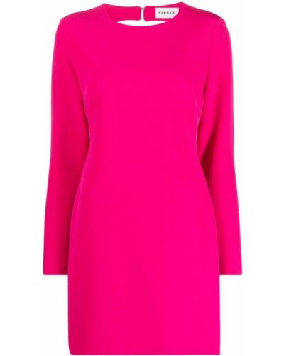 Μάξι φόρεμα με κομμένη πλάτη P.a.r.o.s.h. ροζ