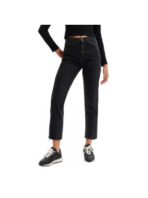 Czarne proste jeansy Desigual