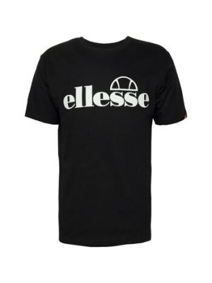 Czarna koszulka z krótkim rękawem Ellesse