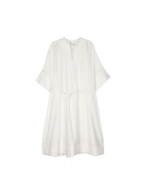 Biała sukienka mini Yves Salomon
