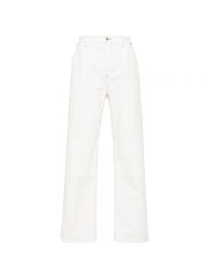 Proste jeansy Mm6 Maison Margiela białe
