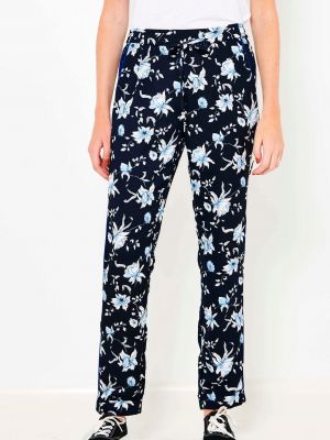 Pantaloni cu model floral Camaieu