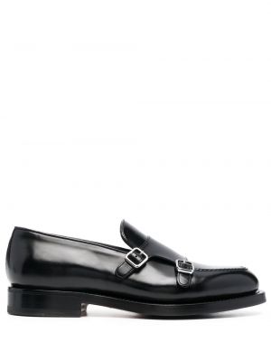 Loafers med spenne Santoni svart