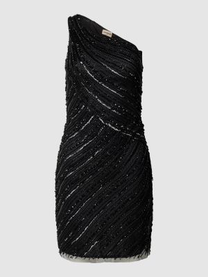 Sukienka koktajlowa Lace & Beads czarna