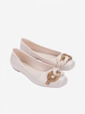 Balerina cipők Melissa fehér