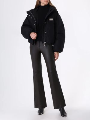 Однотонная куртка Dolce & Gabbana черная