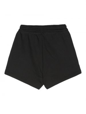 Shorts aus baumwoll mit print Adidas schwarz