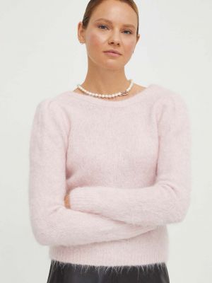 Vuneni pulover Ba&sh ružičasta