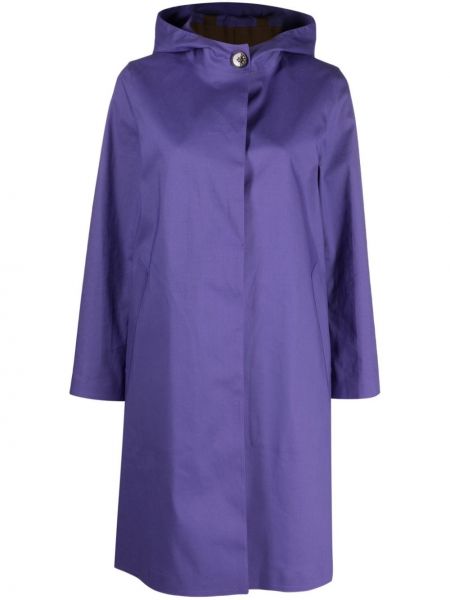 Trench din bumbac Mackintosh violet