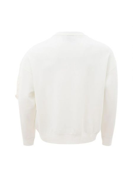 Jersey de algodón de tela jersey elegante Armani Exchange blanco