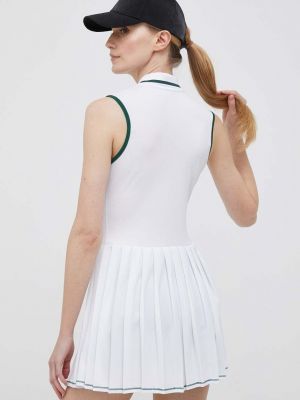 Mini šaty Lacoste bílé