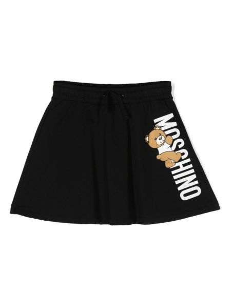 Nederdel for piger Moschino Kids sort