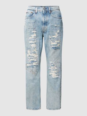 Proste jeansy Polo Ralph Lauren niebieskie