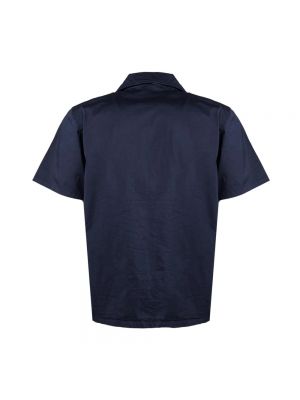 Koszula z krótkim rękawem Department Five niebieska