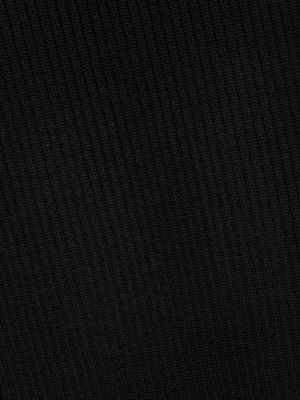 Echarpe en tricot Parajumpers noir