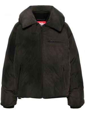 Pernata jakna sa perjem 032c smeđa