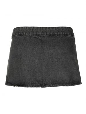 Spódnica jeansowa bawełniana Gimaguas szara