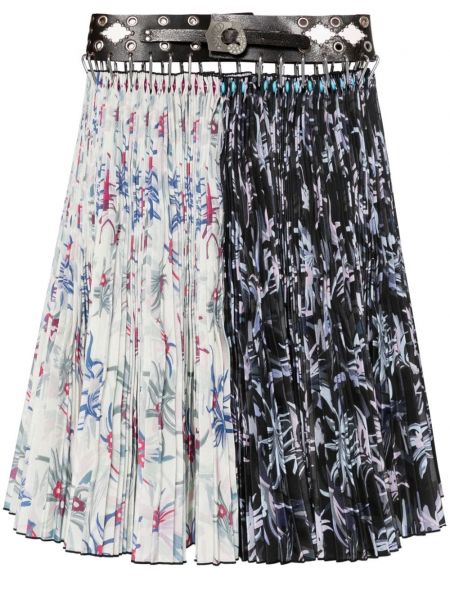 Plisirana suknja s cvjetnim printom s printom Chopova Lowena