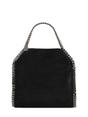 Kožna shopper torbica od umjetne kože Stella Mccartney crna