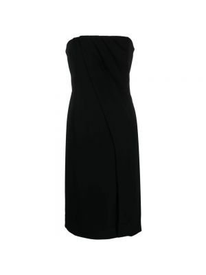 Sukienka mini z krepy Anine Bing czarna