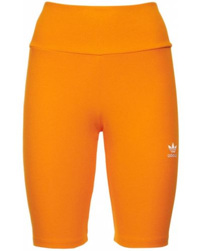 Bavlnené športové šortky Adidas Originals oranžová