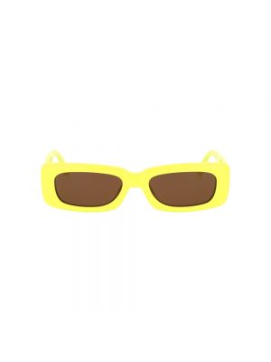 Okulary przeciwsłoneczne Linda Farrow żółte