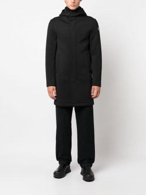 Mantel mit reißverschluss mit kapuze Colmar schwarz