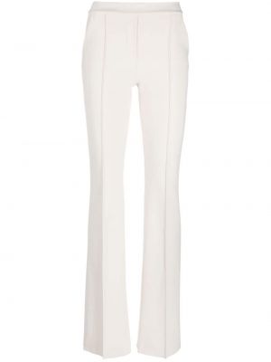 Παντελόνι με ίσιο πόδι Chiara Boni La Petite Robe λευκό