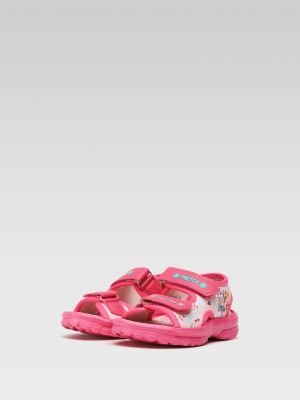 Kožené sandály z imitace kůže Paw Patrol růžové