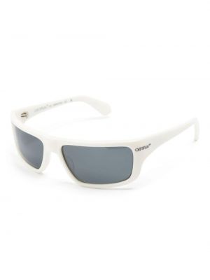 Saulesbrilles ar apdruku Off-white balts