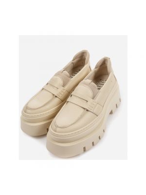 Loafers Bronx beżowe