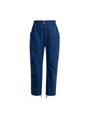 Spodnie Isabel Marant niebieskie