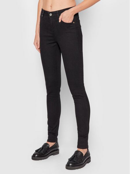 Jeansy skinny United Colors Of Benetton czarne