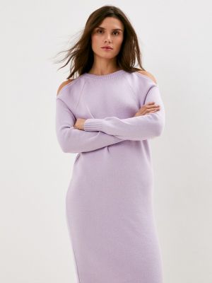 Платье-свитер Marytes фиолетовое