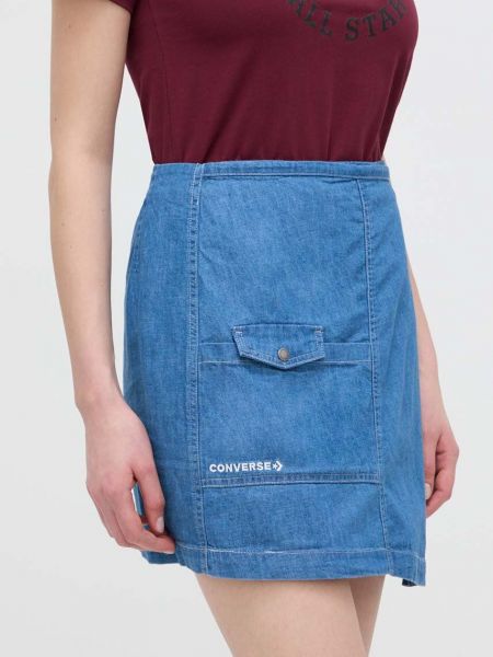 Niebieska spódnica jeansowa Converse