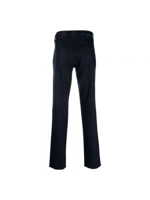Pantalones de lana slim fit Tramarossa azul