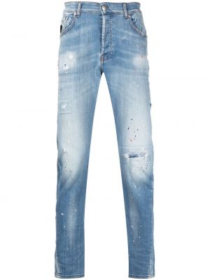 Skinny fit-jeans John Richmond blå